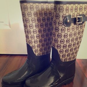 Michael Kors Monogram Rainboots